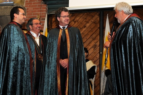 Heinz-Josef Klaeren e Rosario Camilleri.
